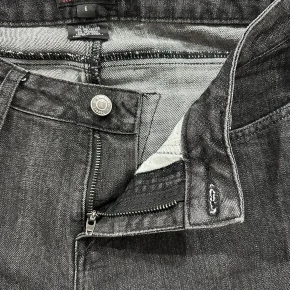 Georgiou Studio Women 6 Black Mid Rise Bootcut Jeans Vintage Y2K - Picture 4 of 10